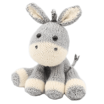 Lente Donkey Knit Amigurumi Kit