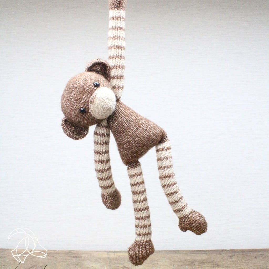 Malinda Monkey Knit Amigurumi Kit