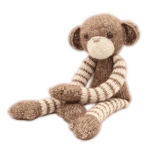 Malinda Monkey Knit Amigurumi Kit