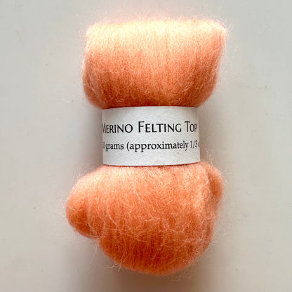 Merino Felting Top - 10 grams | Black Squirrel Yarns