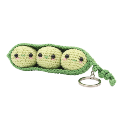 Peas in a Pod Bag Pendant Crochet Kit