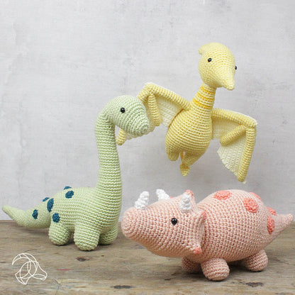 Pteranodon Dinosaur Crochet Amigurumi Kit