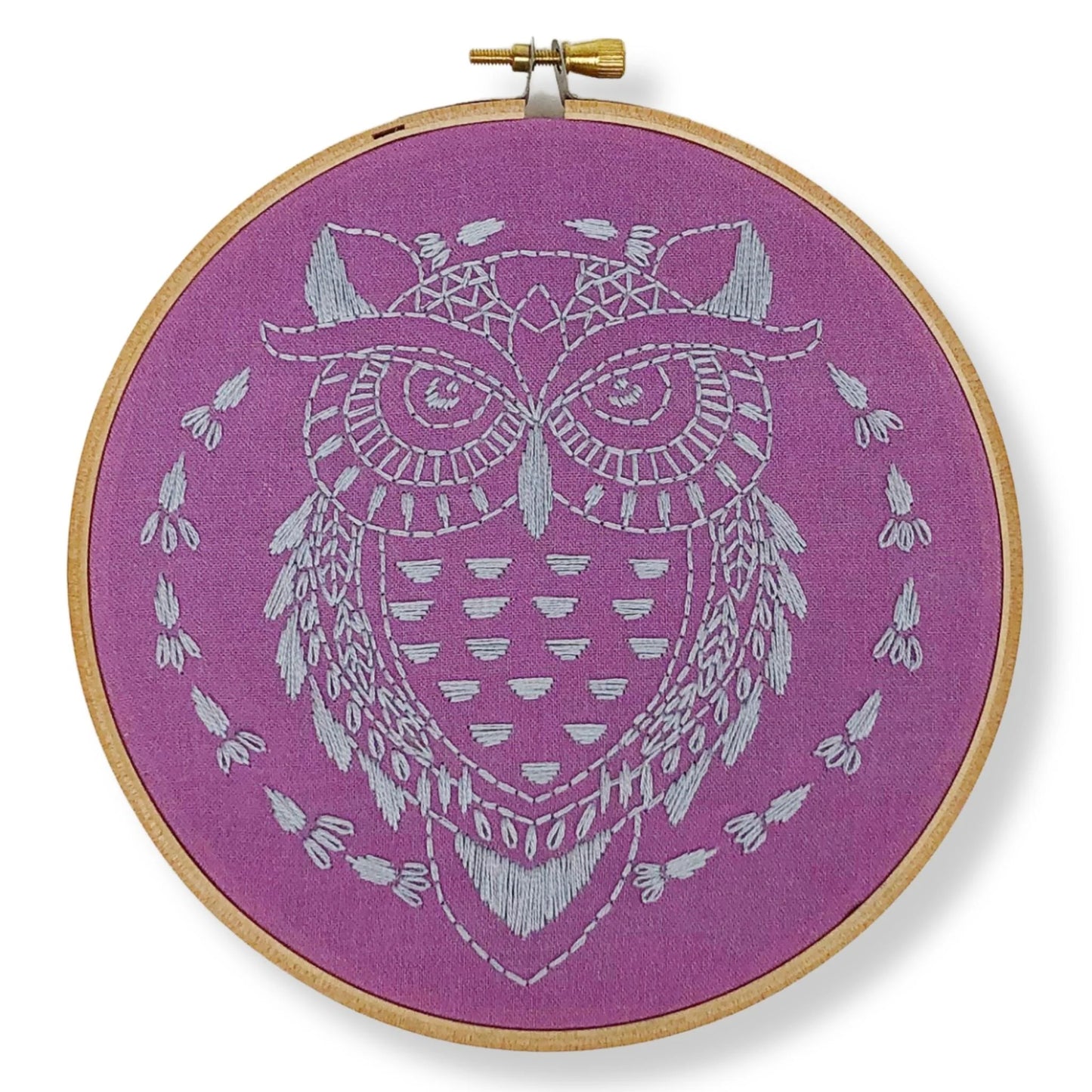 Owl Embroidery Kit | Rikrack