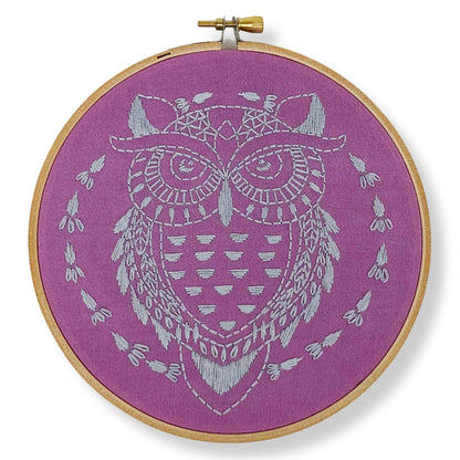 Owl Embroidery Kit | Rikrack