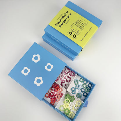 Flower Stitch Markers | Allstitch Studio