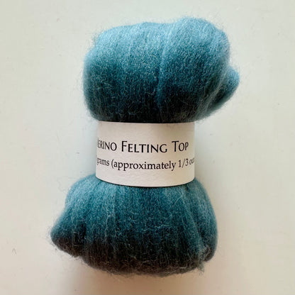 Merino Felting Top - 10 grams | Black Squirrel Yarns