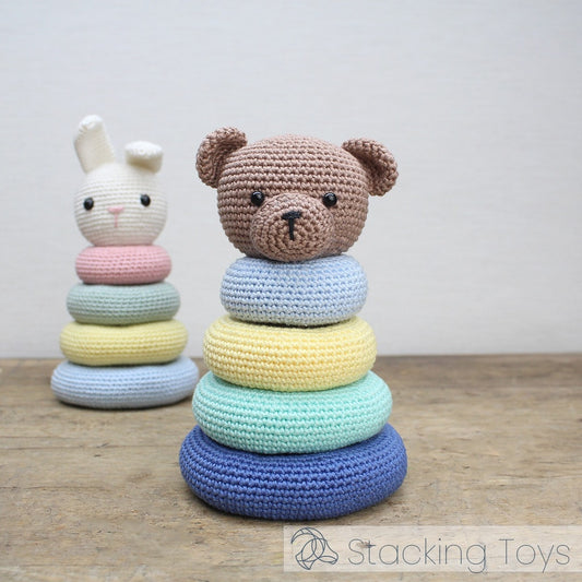 Stacking Bear Crochet Amigurumi Kit