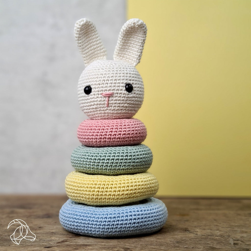 Stacking Bunny Crochet Amigurumi Kit