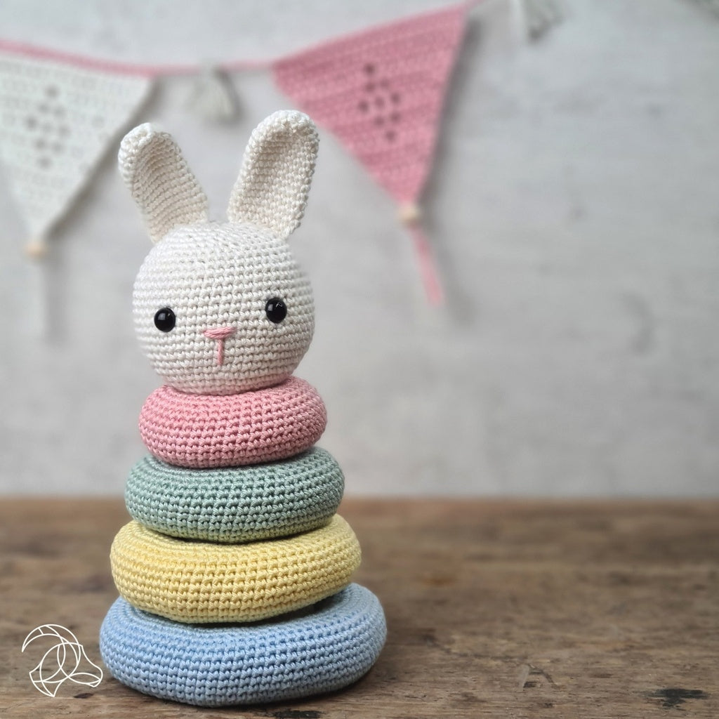 Stacking Bunny Crochet Amigurumi Kit