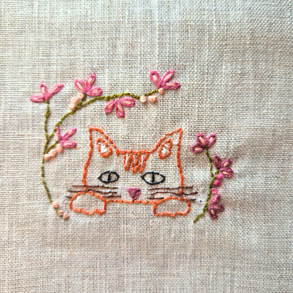 Folk Cats Stick & Stitch | Corinne Lapierre
