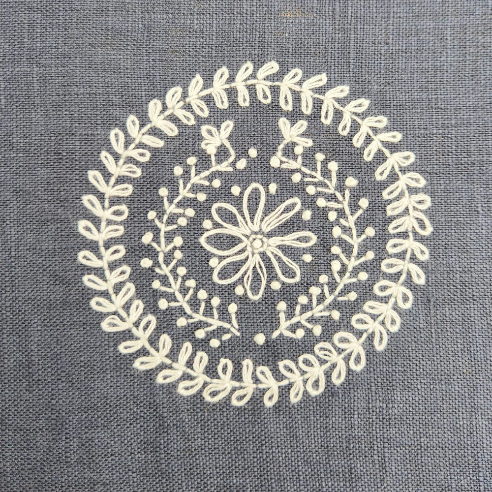 Folk Flowers Stick & Stitch | Corinne Lapierre