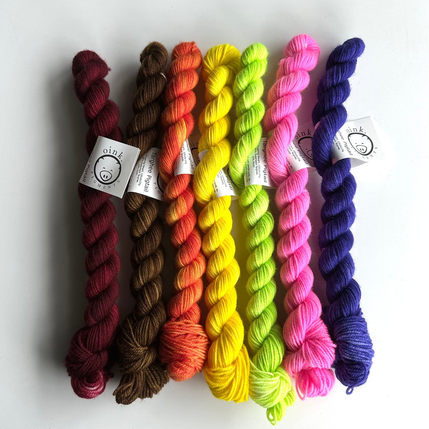 Targhee Sock Pigtail | Oink Pigments