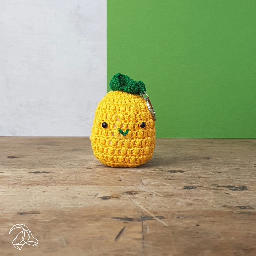 Pineapple Bag Pendant Crochet Kit