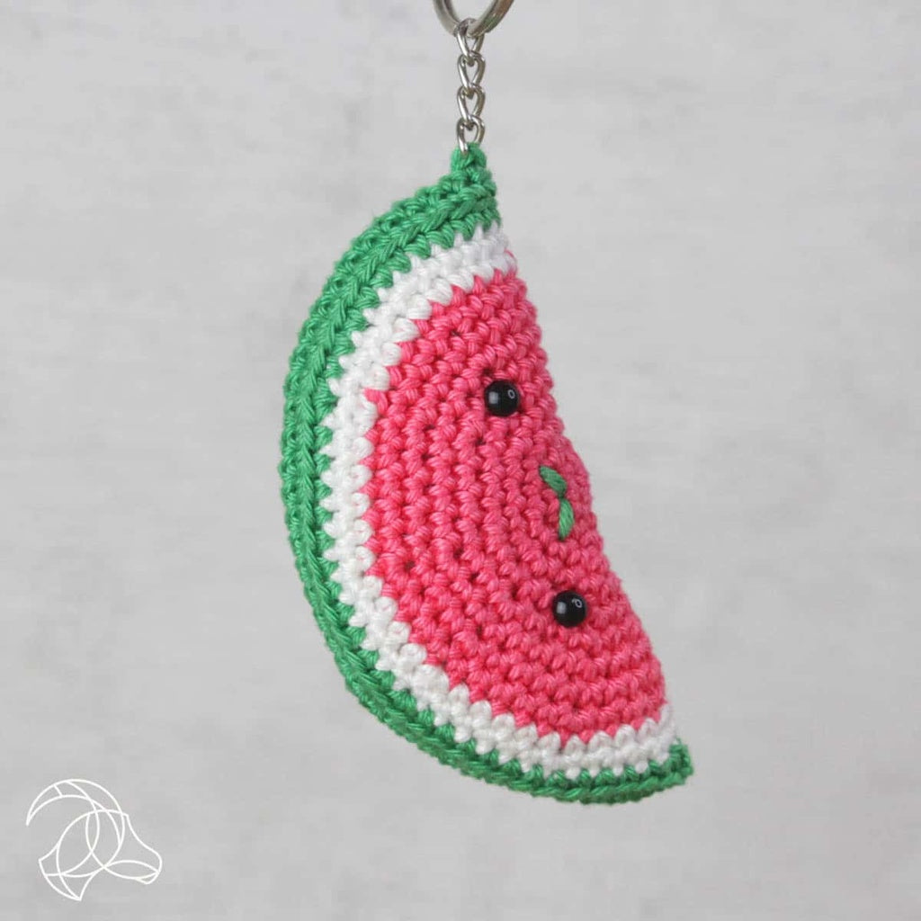 Melon Bag Pendant Crochet Kit