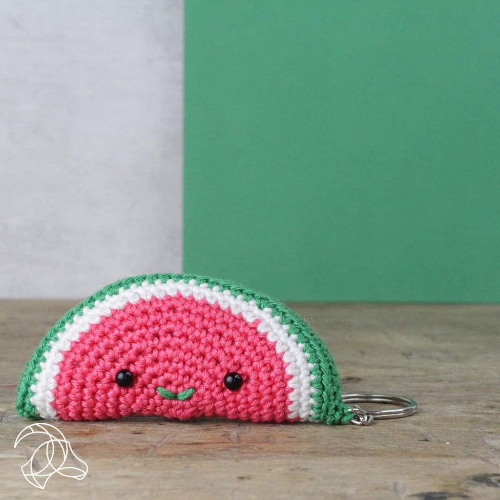 Melon Bag Pendant Crochet Kit