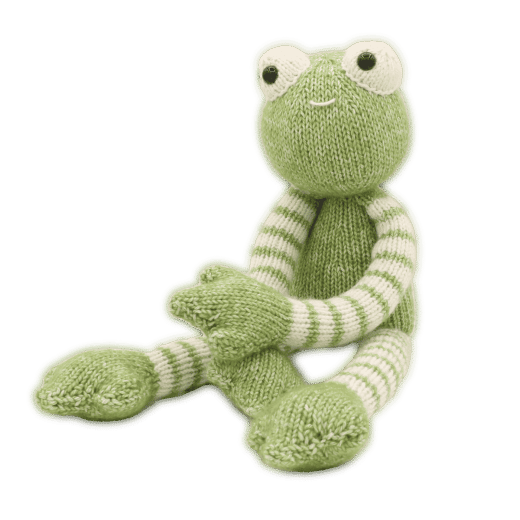 Tinus Frog Knit Amigurumi Kit