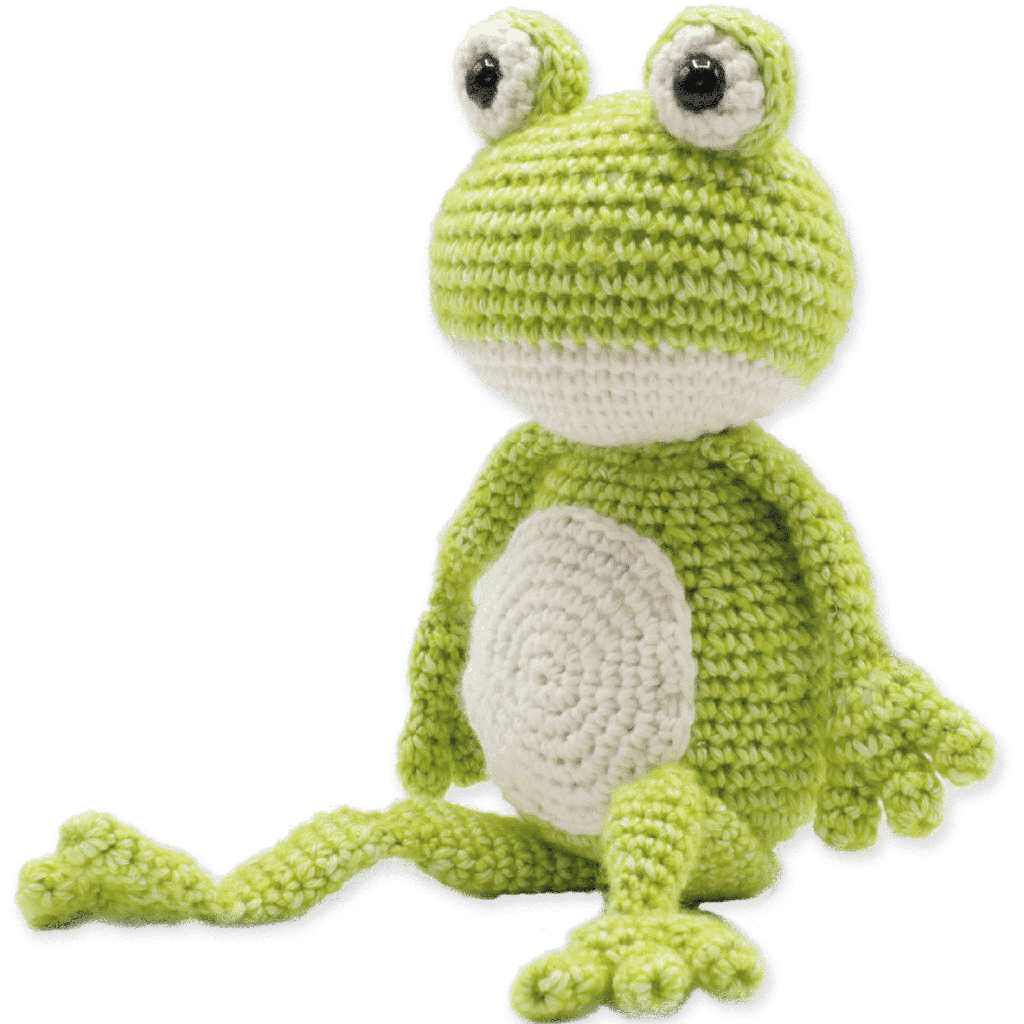 Vinny Frog Crochet Amigurumi Kit