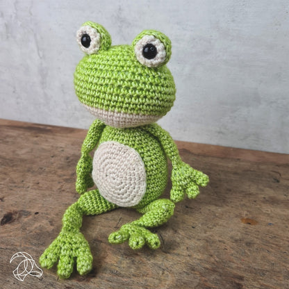 Vinny Frog Crochet Amigurumi Kit