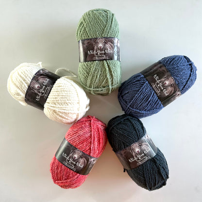 Bouclé Bulky | White Gum Wool