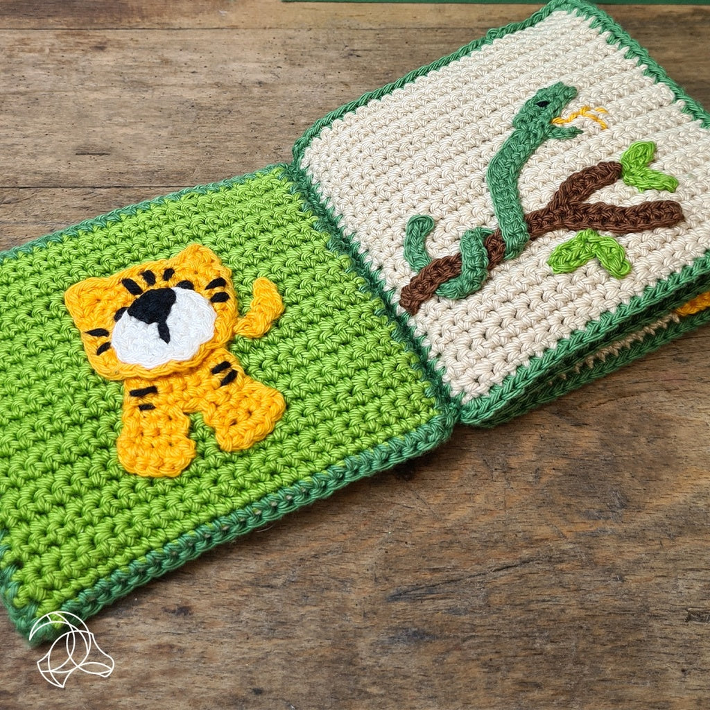 Soft Book Jungle Crochet Amigurumi Kit