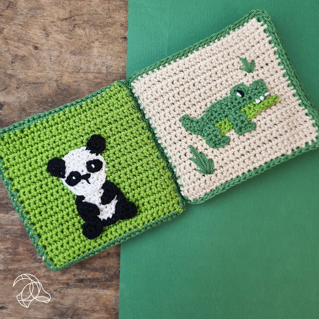 Soft Book Jungle Crochet Amigurumi Kit