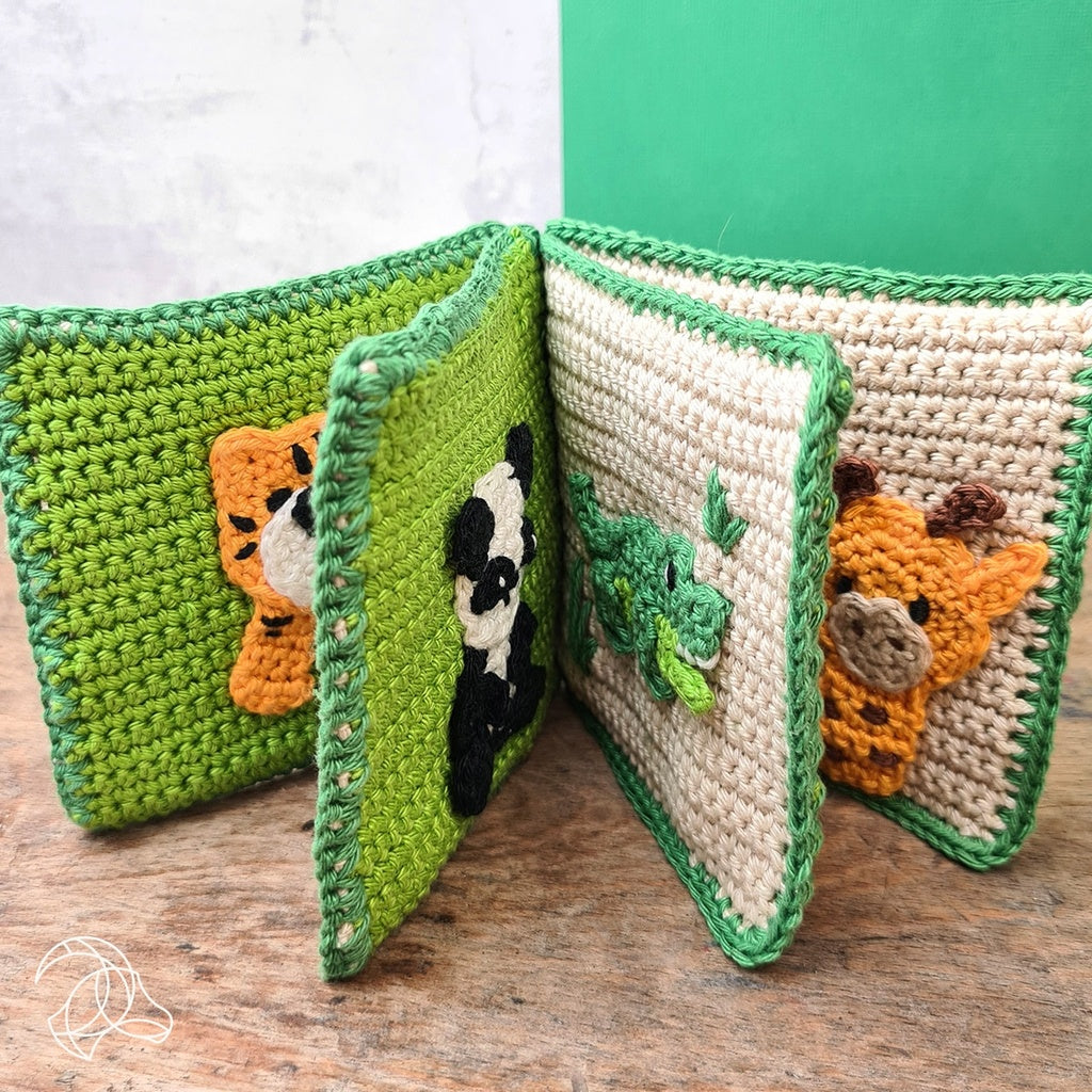 Soft Book Jungle Crochet Amigurumi Kit