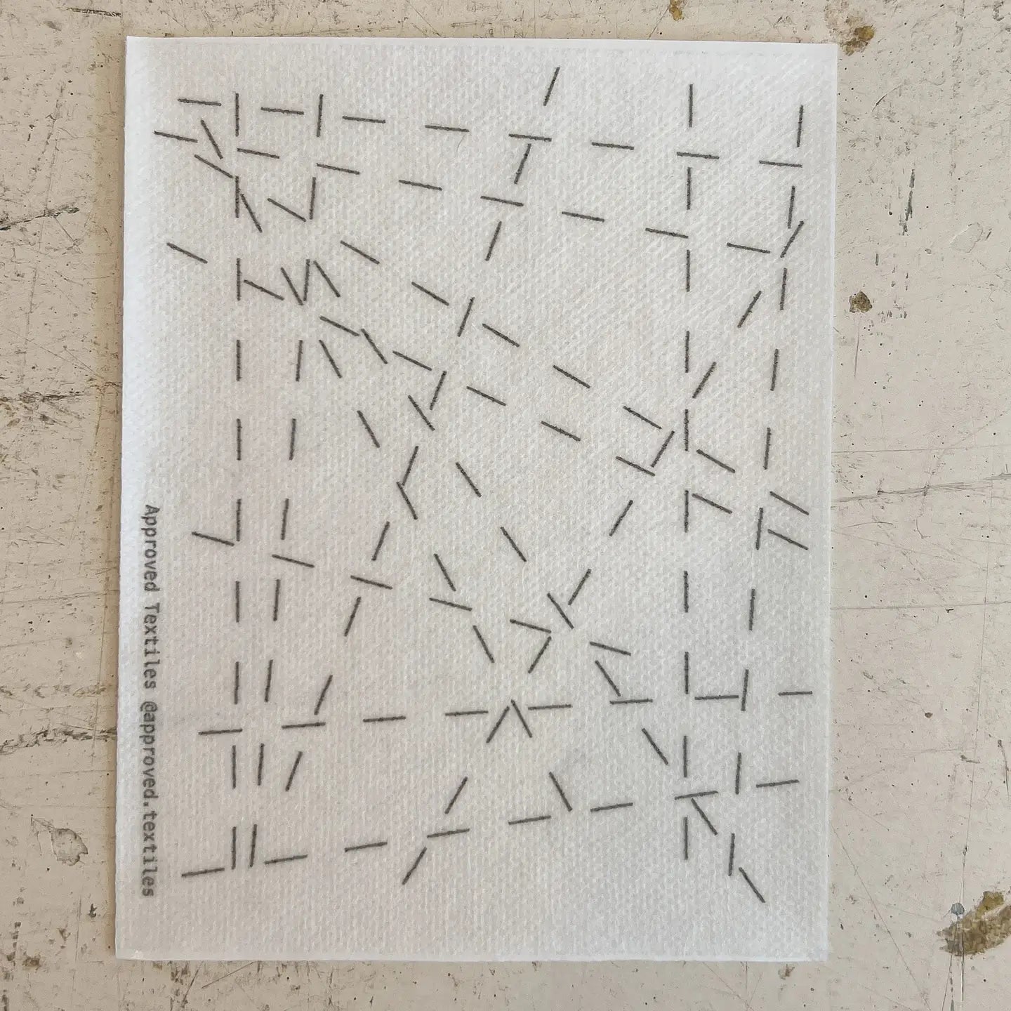 Angles - Minimal Mending + Embellishment Stick & Stitch | Approved Textiles