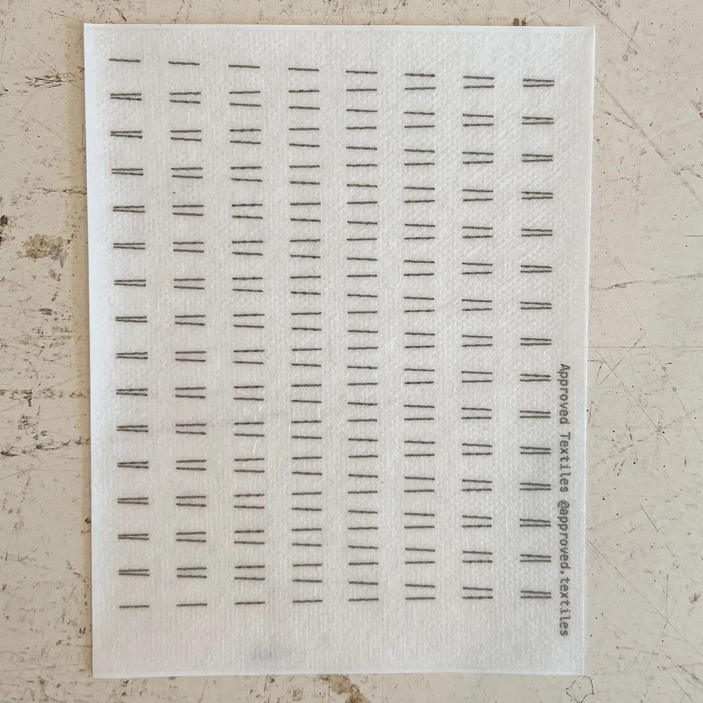 Angles - Minimal Mending + Embellishment Stick & Stitch | Approved Textiles