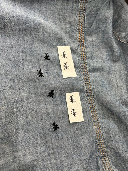 Bug Mending Pattern Transfers | Wrenbirdarts