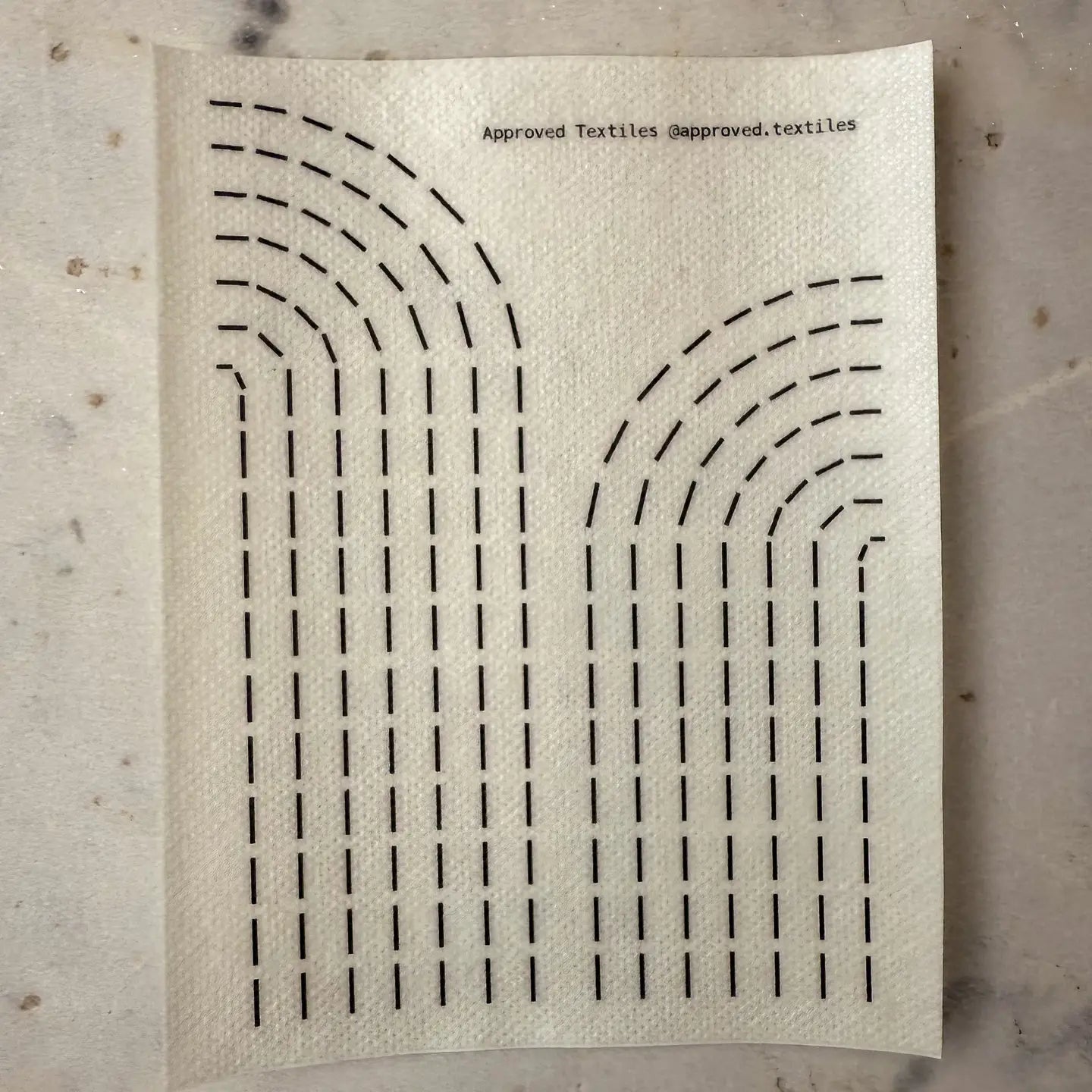 Bauhaus Mending + Embellishment Stick & Stitch | Approved Textiles