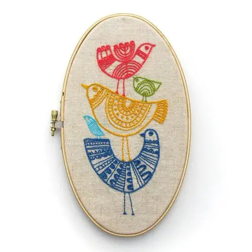 Birds Embroidery Kit | Budgiegoods