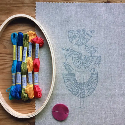 Birds Embroidery Kit | Budgiegoods