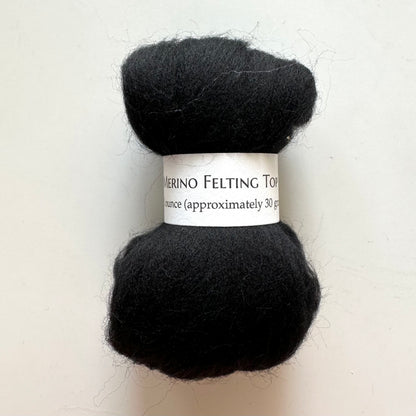 Merino Felting Top - 10 grams | Black Squirrel Yarns