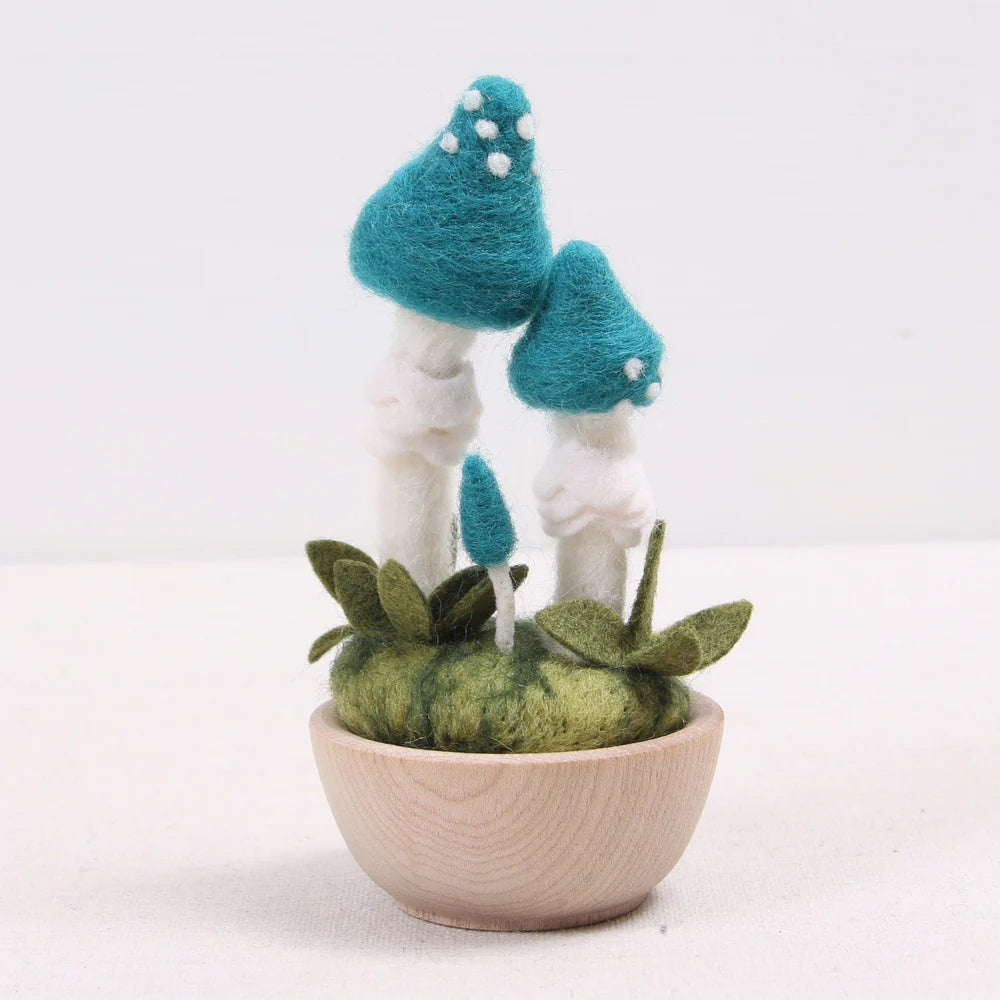 Blue Roundhead Needle Felting Kit | Benzie Design