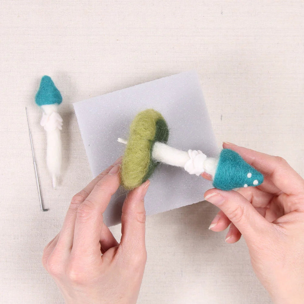 Blue Roundhead Needle Felting Kit | Benzie Design