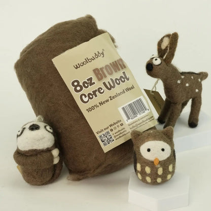 Core Needle Felting Wool | Woolbuddy