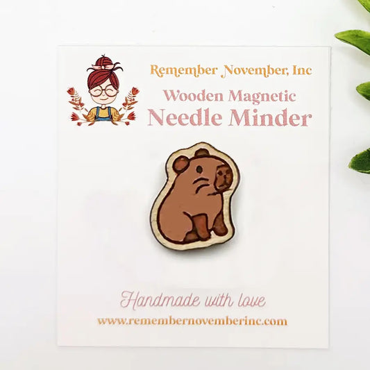 Capybara Needle Minder | Remember November