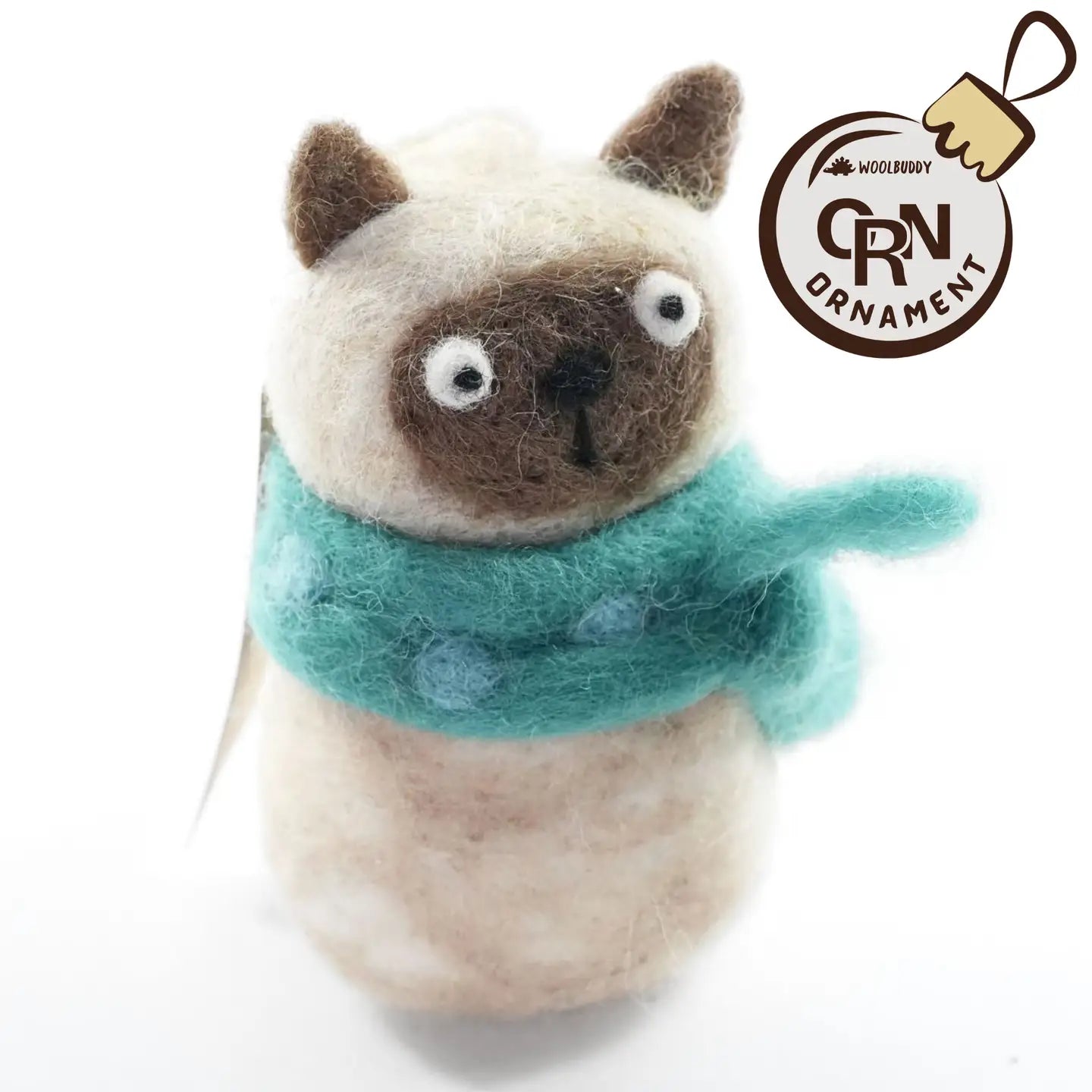 Felt Siamese Cat | Woolbuddy