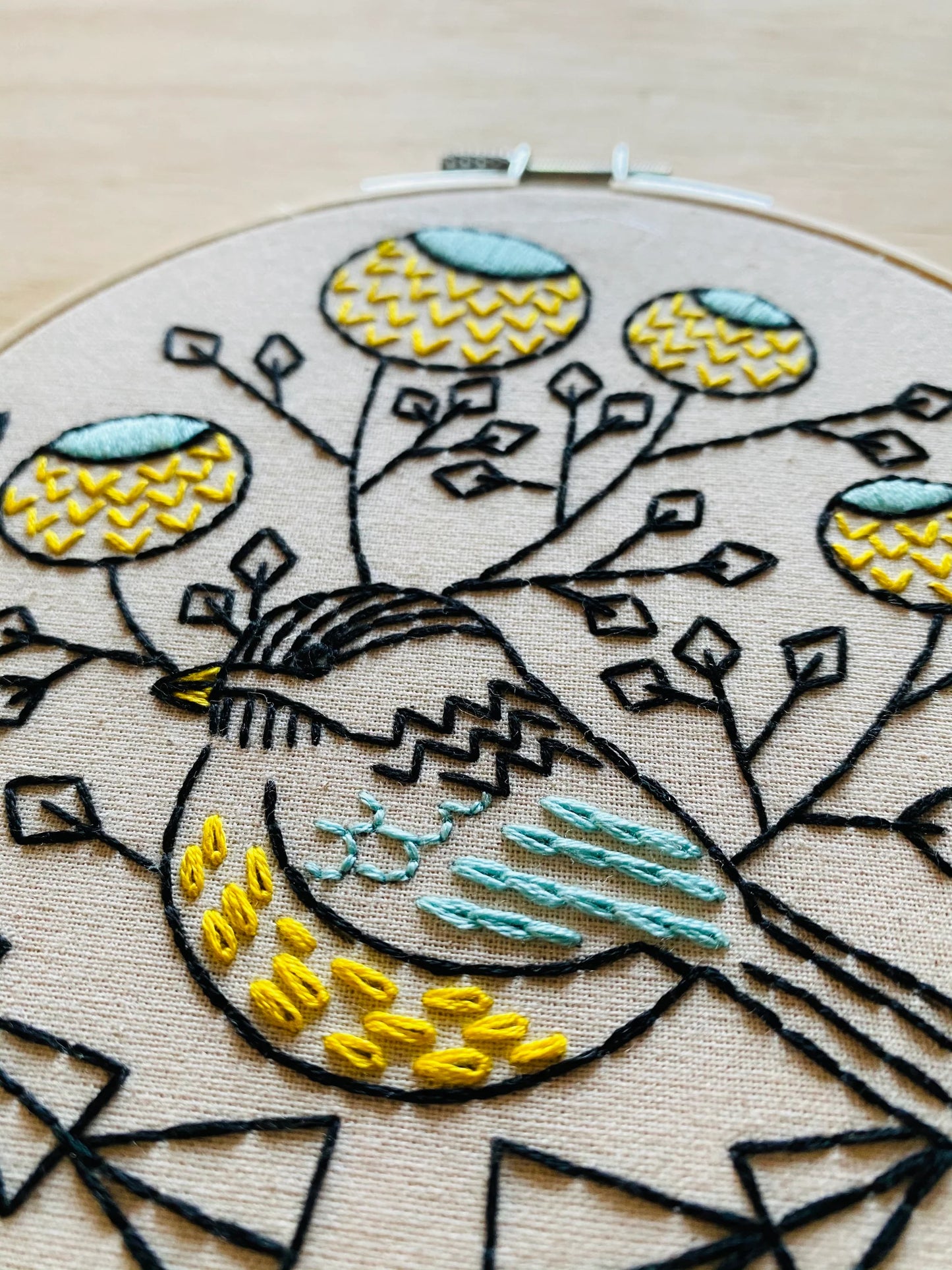 Chickadee Embroidery Kit | Hook, Line & Tinker