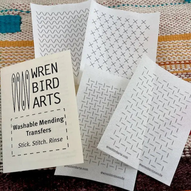 Mending Pattern Transfers | Wrenbirdarts