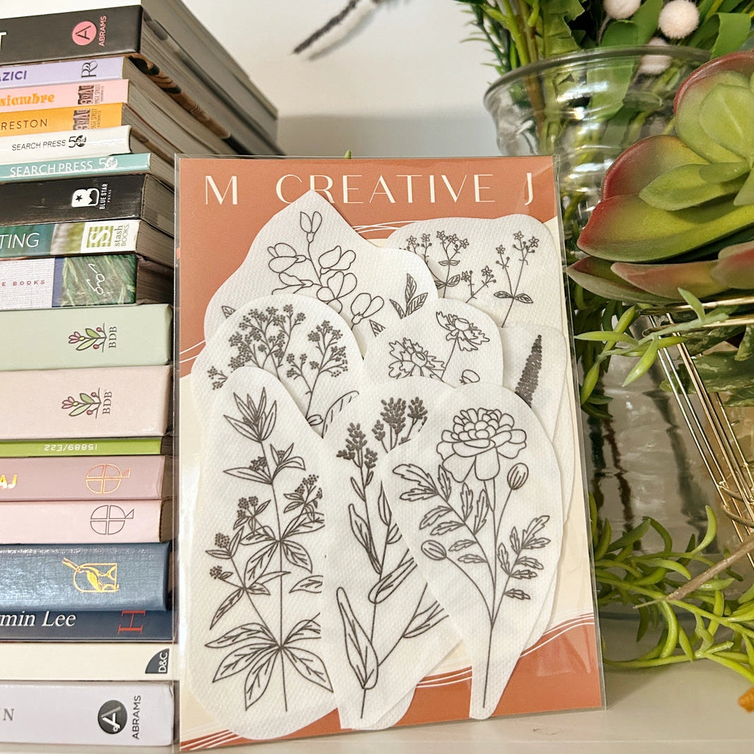 Dye Plants Stick & Stitch | MCreativeJ