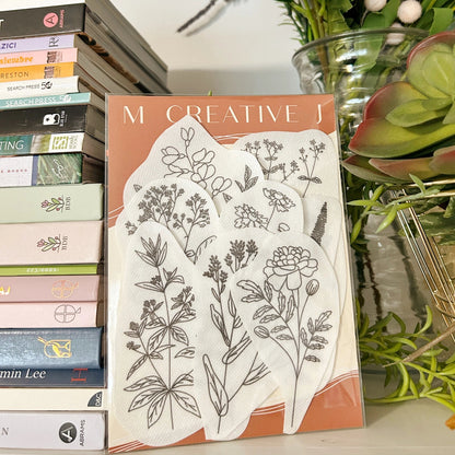 Dye Plants Stick & Stitch | MCreativeJ