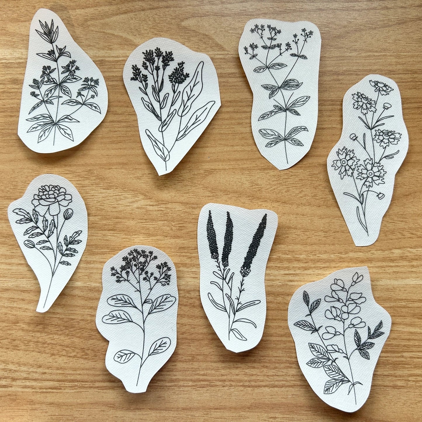 Dye Plants Stick & Stitch | MCreativeJ