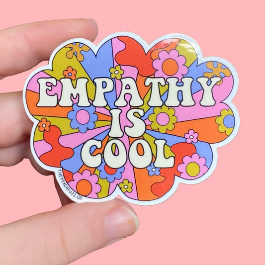 Empathy is Cool Sticker | The Peach Fuzz