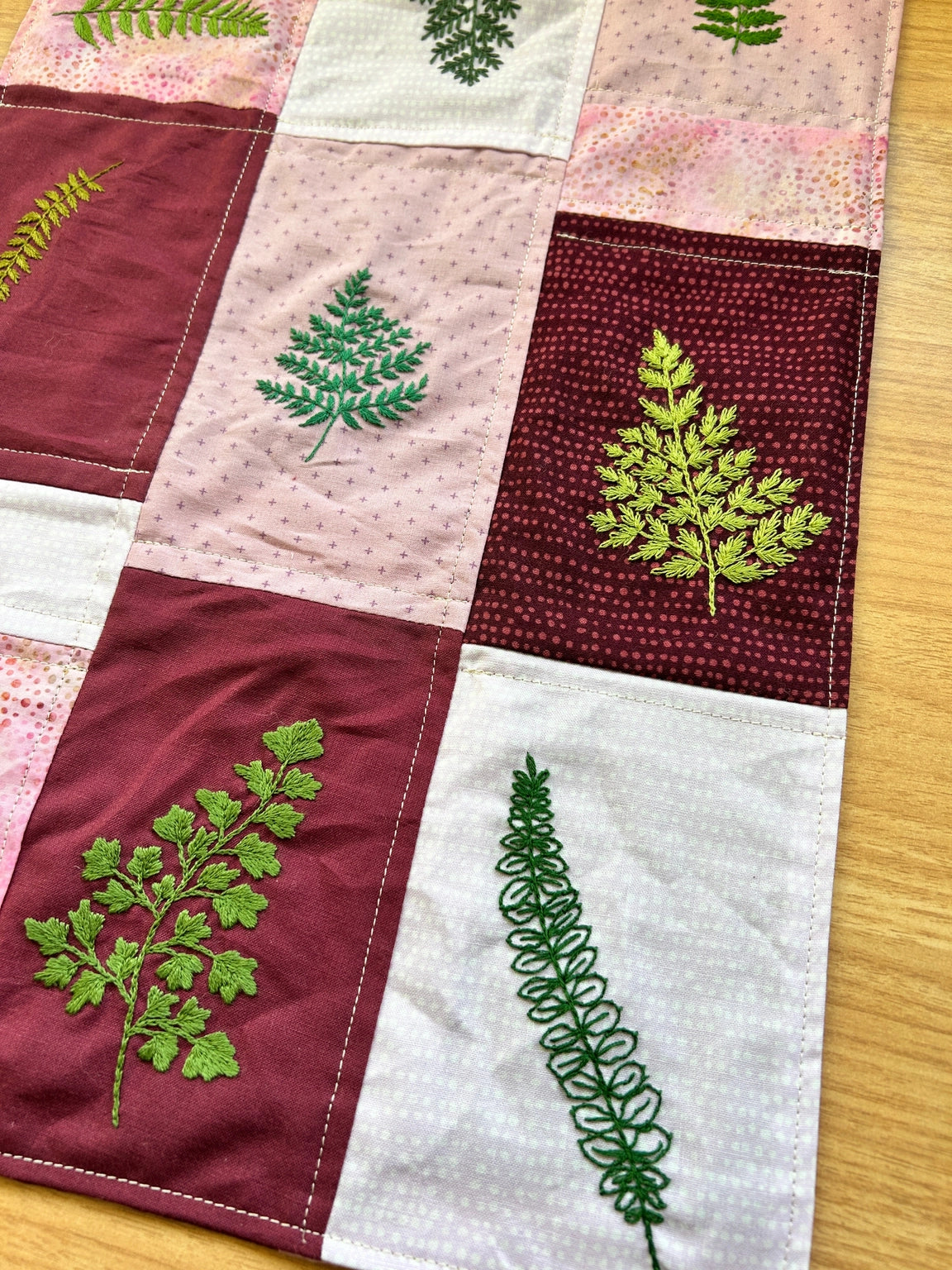 Ferns Stick & Stitch | MCreativeJ