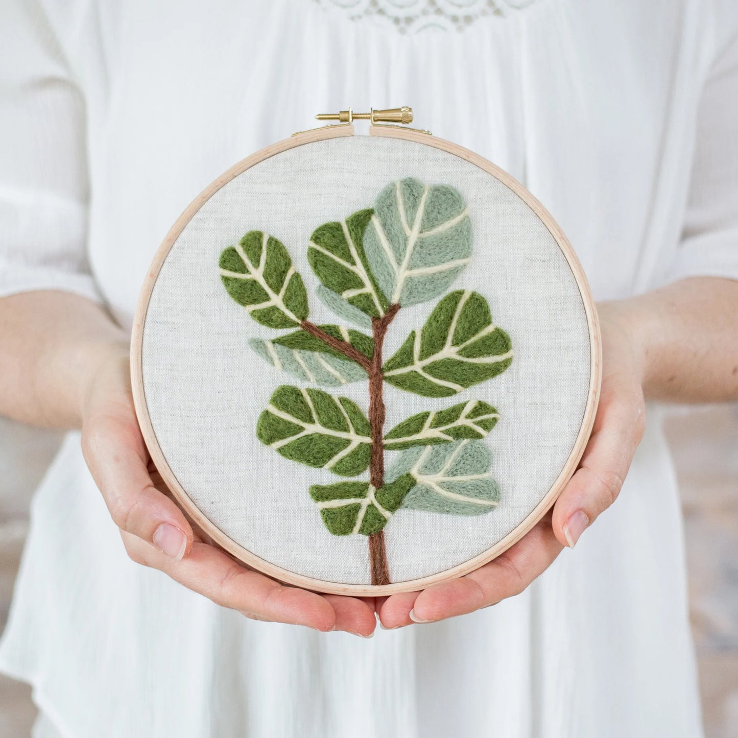 Fiddle-Leaf Fig Needle Felting Kit