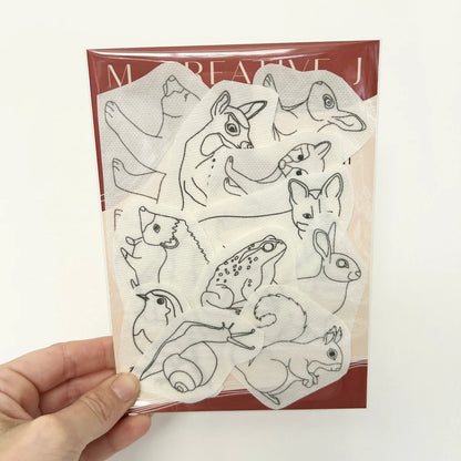 Forest Critters Stick & Stitch | MCreativeJ