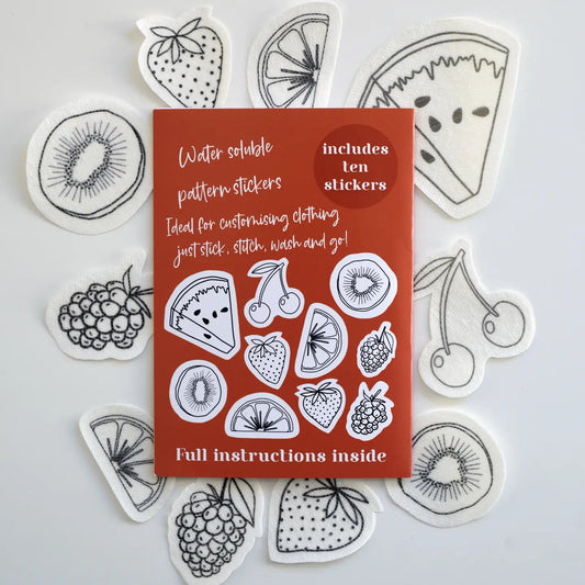 Fruit Salad Stick & Stitch | Blackbird & Bloom