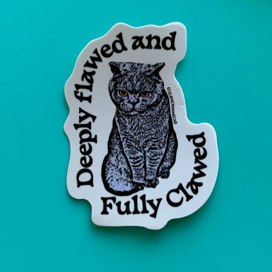 Fully Clawed Sticker | Comma Craft Co.