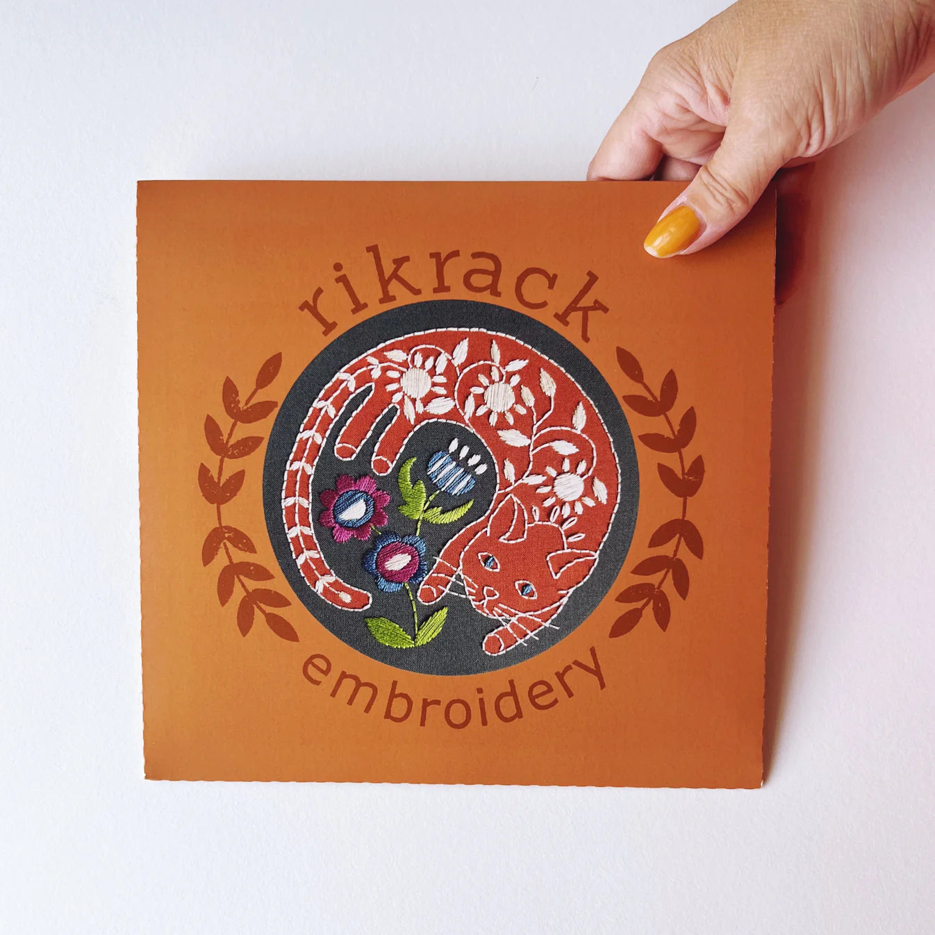 Garden Cat Embroidery Kit | Rikrack